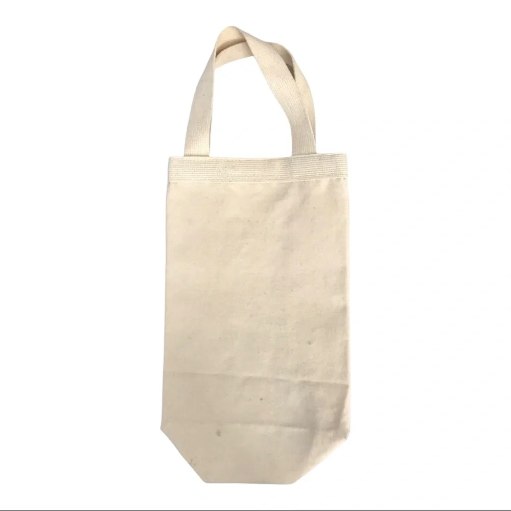 Lily Flower Canvas Tote & Gift Bag Pink & Greeg